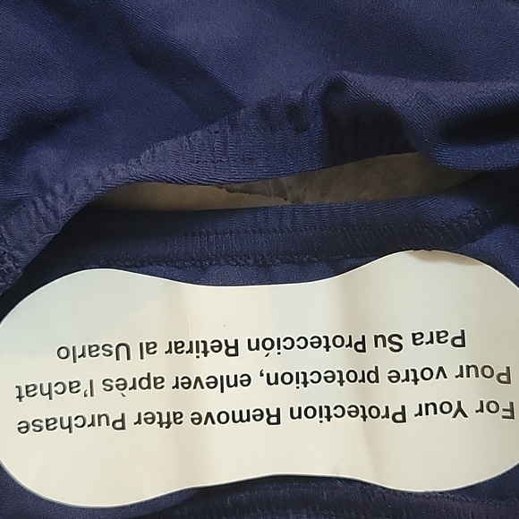 Speedo Women's Swimsuit One Piece Endurance+ Flyback Solid Navy 28 adult - Picture 4 of 11